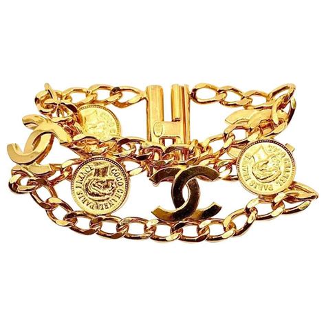 vintage chanel bracelets for sale|authentic chanel bracelet.